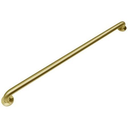 MACFAUCETS 36 in. Grab Bar Assembly In Satin Brass, GB-36 GB-36 SB